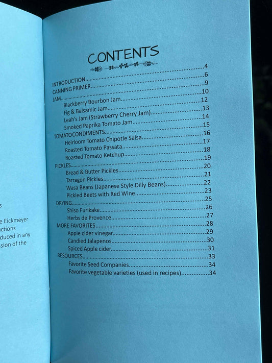 Cookbooks: Volumes 1,2,3 - All three Sugar Moon Garden Guides for Bainbridge Island