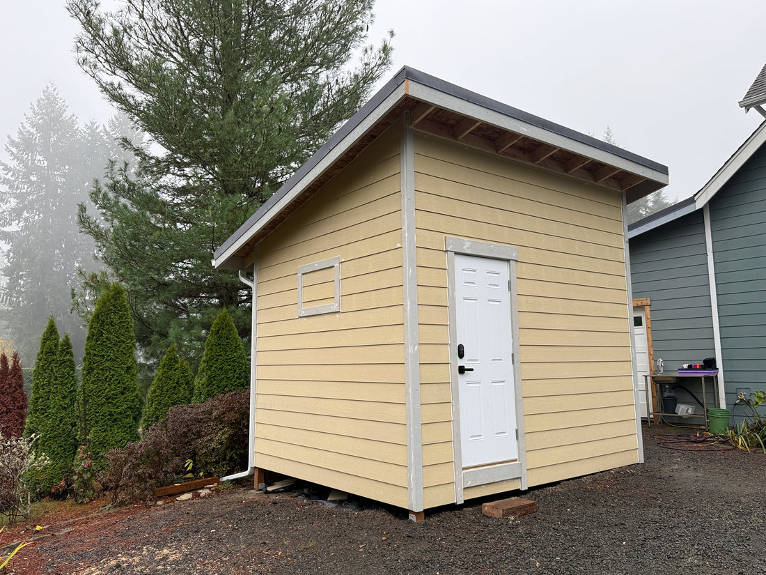 Building a Temperature Controlled Shed - Part 2