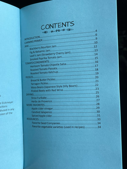 Cookbook: Volume 2 - Preserving on Bainbridge Island