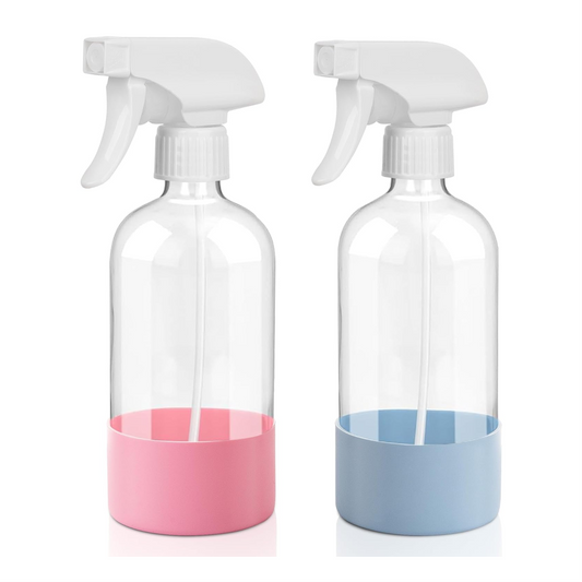 Spray Bottles - colorful bottoms