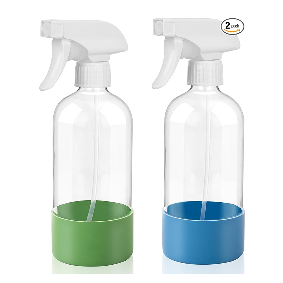 Spray Bottles - colorful bottoms