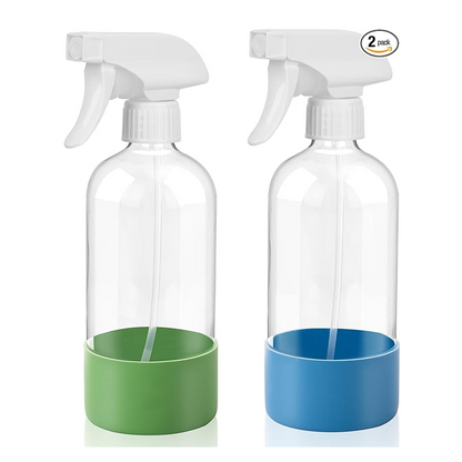 Spray Bottles - colorful bottoms